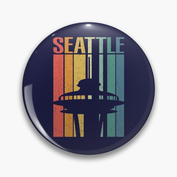Item preview, Retro Seattle Space Needle Vintage Pride designed and sold by pixeljamz.