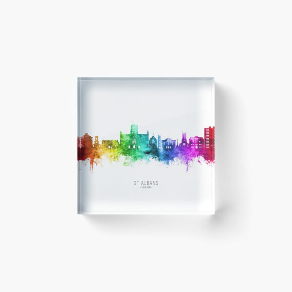 Item preview, St Albans England Skyline designed and sold by ArtPrints.