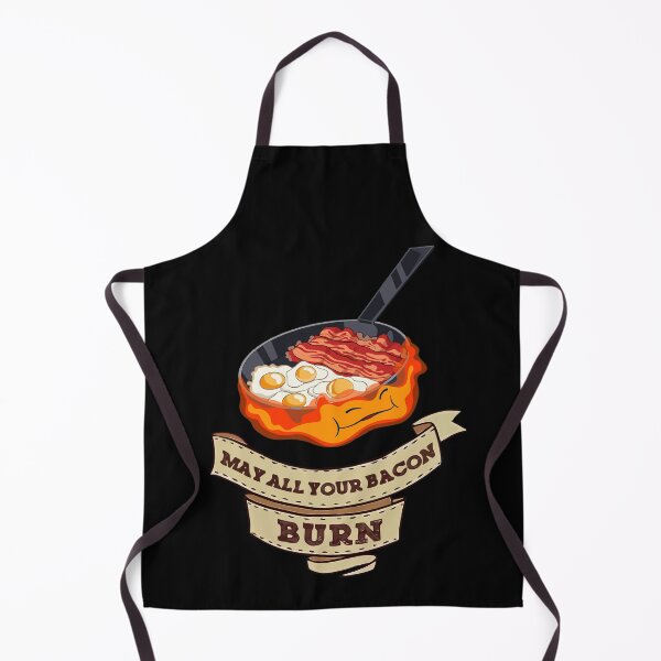 Calcifer. May All Your Bacon Burn Apron
