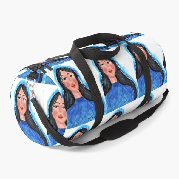 Item preview, A MODERN BLUE GIRL PORTRAIT designed and sold by IvanaKada.