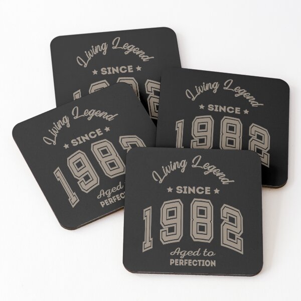 Item preview, Living Legend Since 1982 birthday gift design designed and sold by rodmendonca.