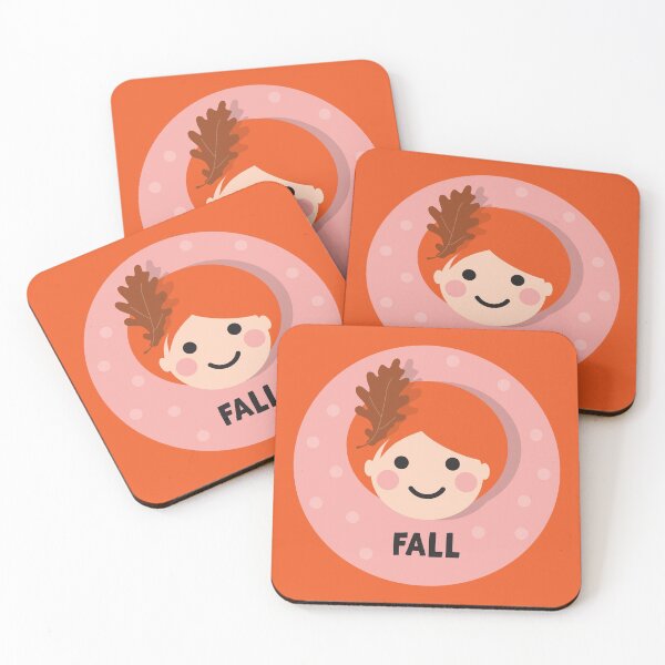 Item preview, Cute Fall Red Head Girl designed and sold by VicEllisArt.