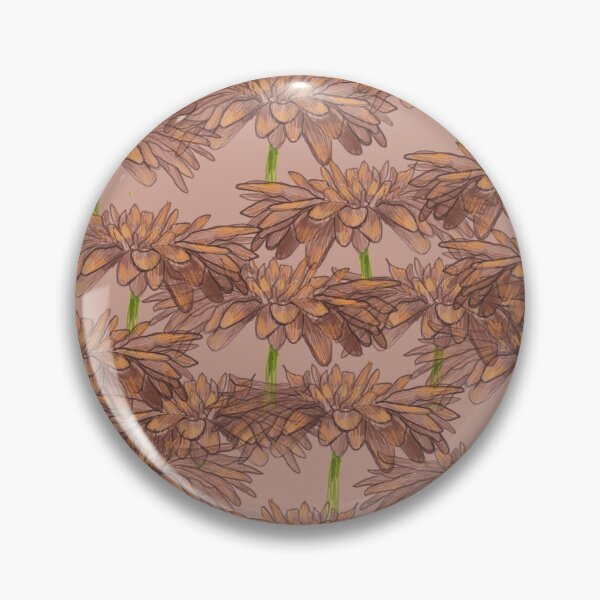 Item preview, orange flowers Gerbera pattern  designed and sold by MalyarMN.