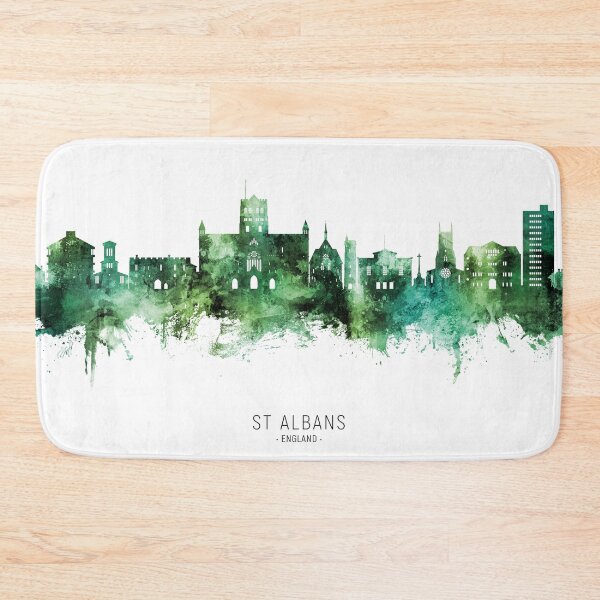 Item preview, St Albans England Skyline designed and sold by ArtPrints.