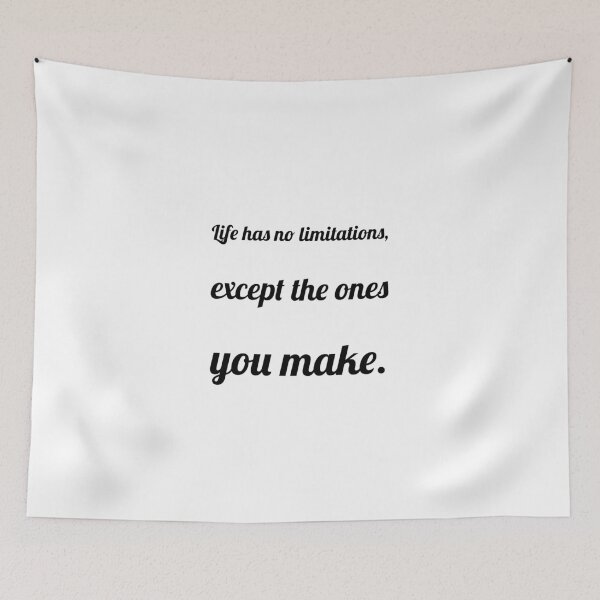 Item preview, Life has no limitations, except the ones you make. designed and sold by Maestroedems.