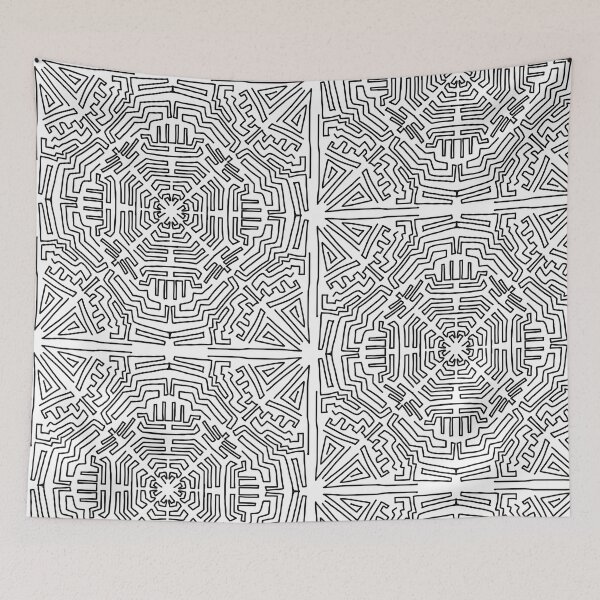 Item preview, Aztec inspired design work  designed and sold by Pittstop.