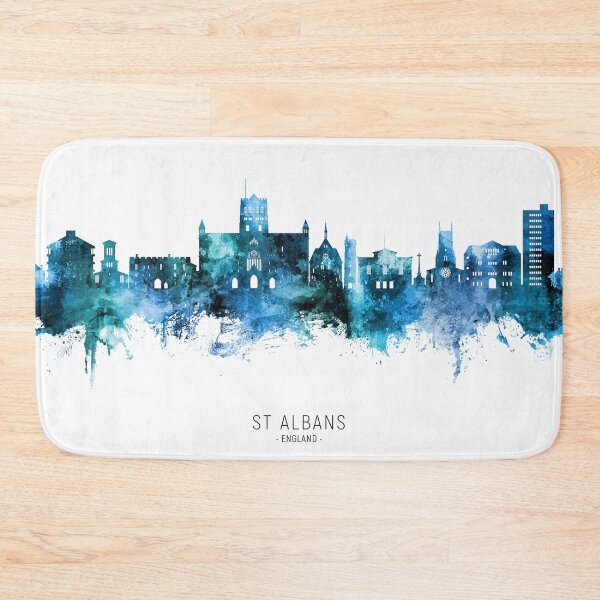 Item preview, St Albans England Skyline designed and sold by ArtPrints.