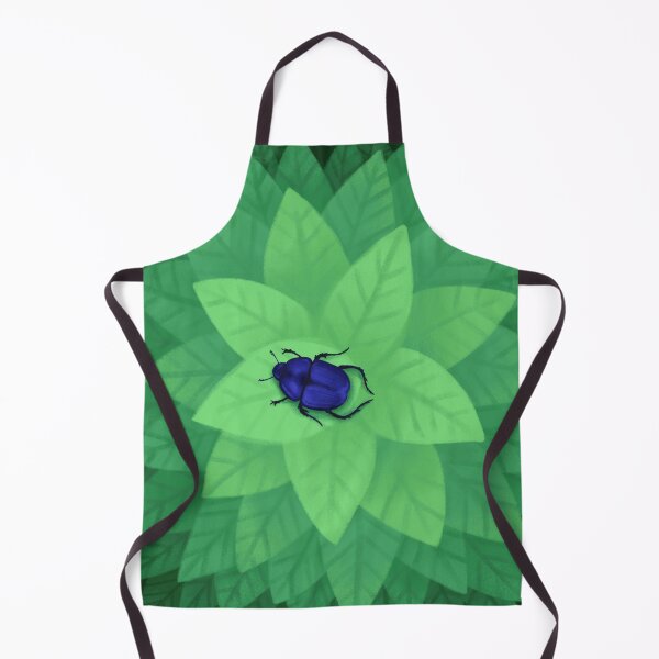 Item preview, Beetle on leaves designed and sold by Jabalou.