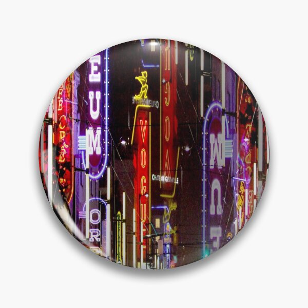 Item preview, City Lights. Colourful neon reflections at night. designed and sold by melbeasleyarts.