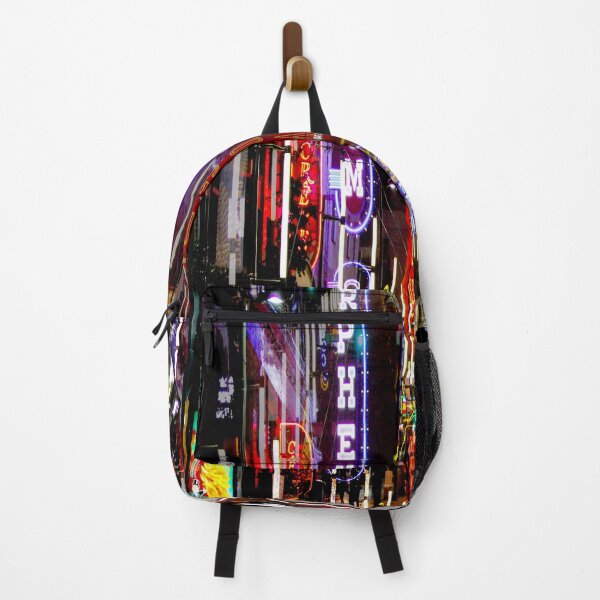 Item preview, City Lights. Colourful neon reflections at night. designed and sold by melbeasleyarts.