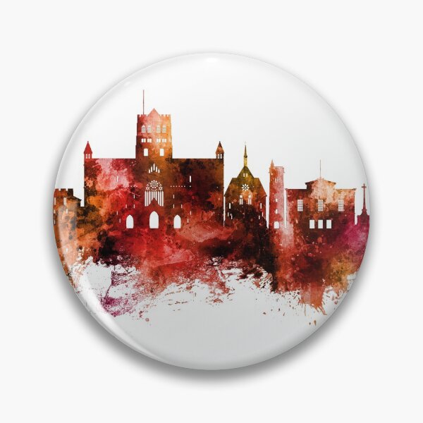 Item preview, St Albans England Skyline designed and sold by ArtPrints.