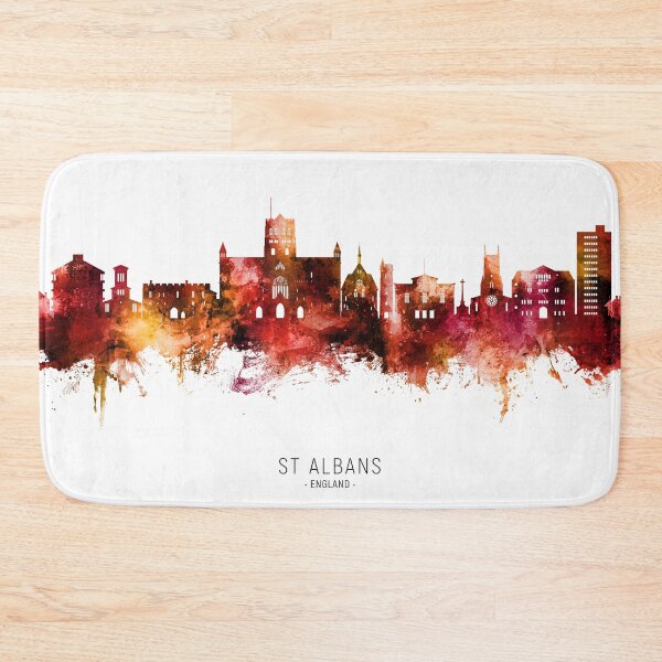 Item preview, St Albans England Skyline designed and sold by ArtPrints.