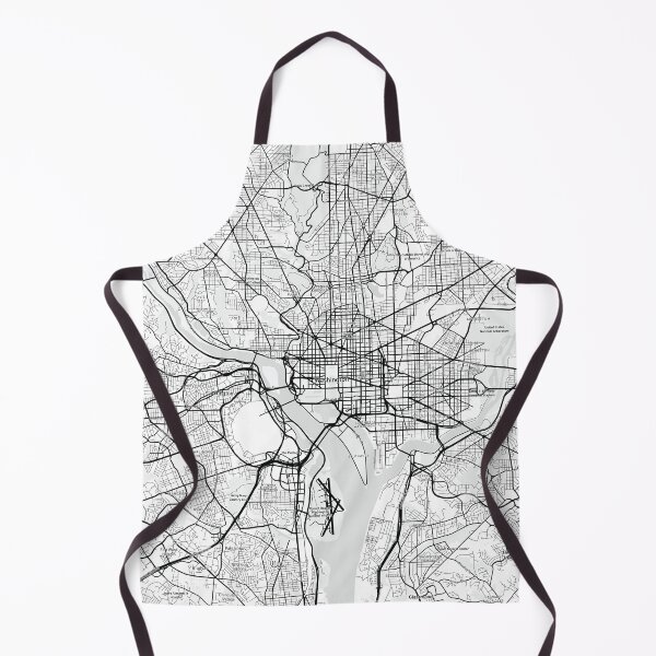 Item preview, Washington, D.C., USA Map (Theme 1) designed and sold by Mapnify.