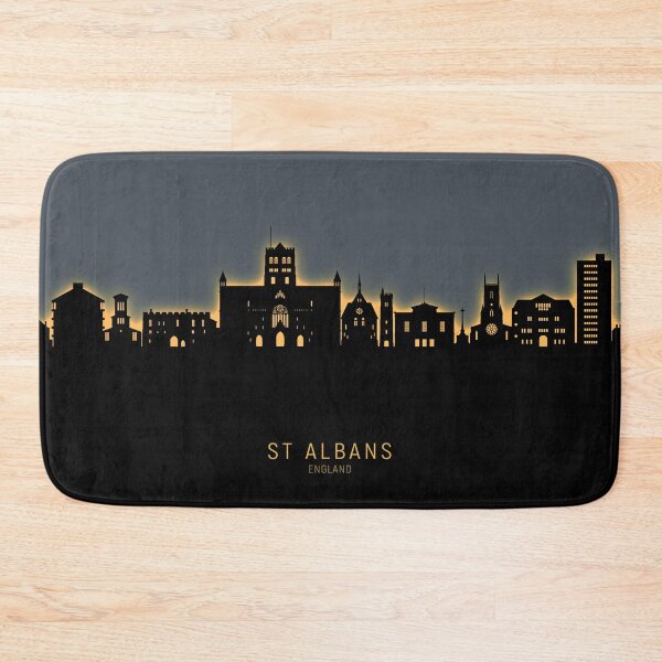 Item preview, St Albans England Skyline designed and sold by ArtPrints.