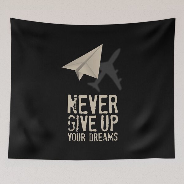 Item preview, Airplane Pilot Shirts - Never Give Up Your Dreams designed and sold by pannolinno.