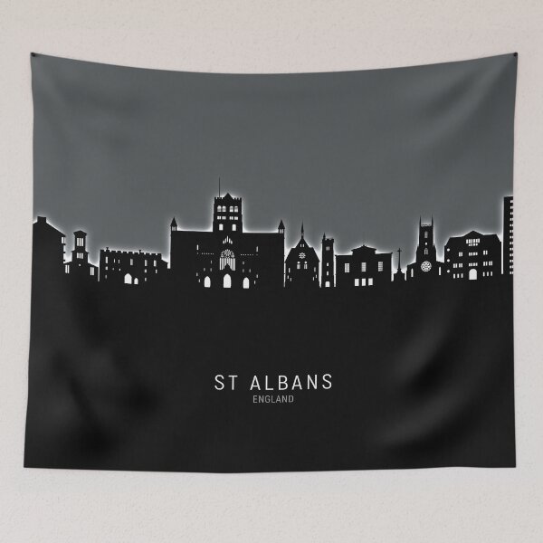 Item preview, St Albans England Skyline designed and sold by ArtPrints.