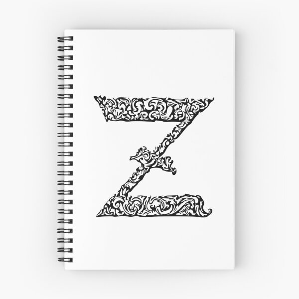 Item preview, Black Monogram - Letter "Z" designed and sold by RoamingRabbit.