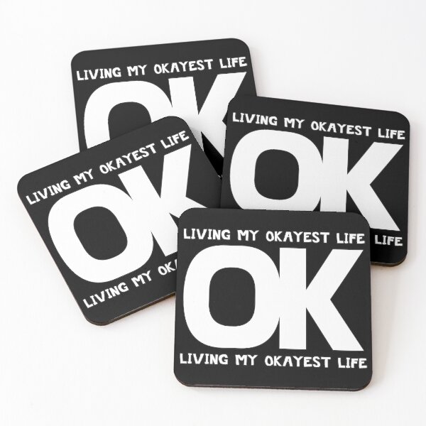 Item preview, Living My Okayest Life designed and sold by Status71.