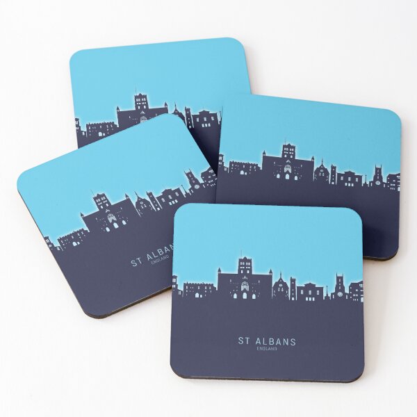 Item preview, St Albans England Skyline designed and sold by ArtPrints.