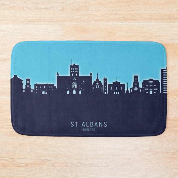Item preview, St Albans England Skyline designed and sold by ArtPrints.