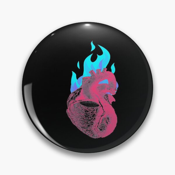 Item preview, Burning Heart  designed and sold by Astrovada.