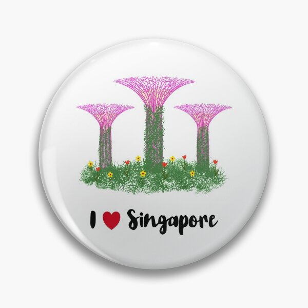 Item preview, I Love Singapore - Supertree Grove designed and sold by suwarnaadi.