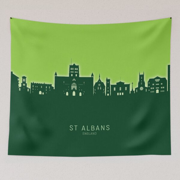 Item preview, St Albans England Skyline designed and sold by ArtPrints.