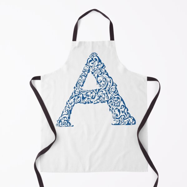 Item preview, Blue Monogram - Letter "A" designed and sold by RoamingRabbit.