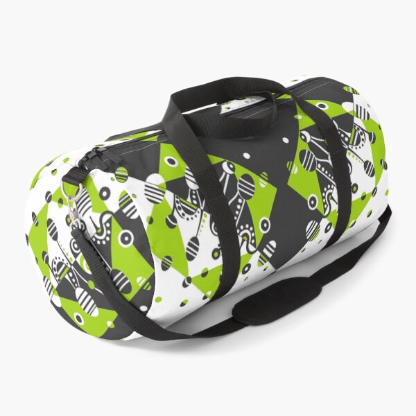 Item preview, MICROGRAVITY - CHARCOAL & LIME designed and sold by DeyanaDeco.