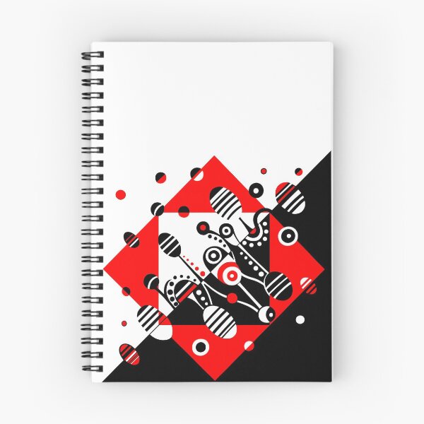 Item preview, MICROGRAVITY - RED & BLACK designed and sold by DeyanaDeco.