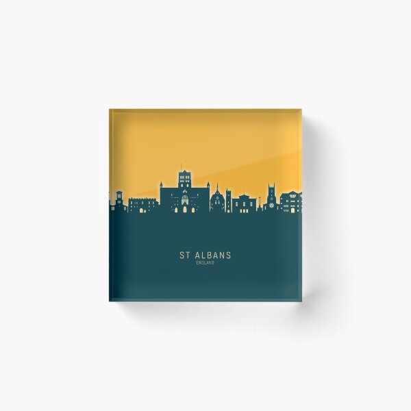 Item preview, St Albans England Skyline designed and sold by ArtPrints.