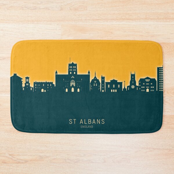 Item preview, St Albans England Skyline designed and sold by ArtPrints.
