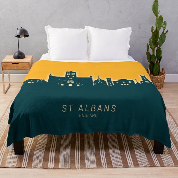Item preview, St Albans England Skyline designed and sold by ArtPrints.