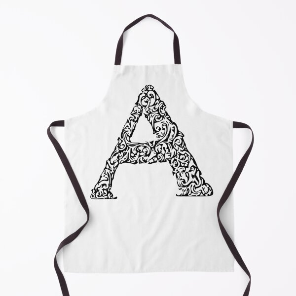 Item preview, Black Monogram - Letter "A" designed and sold by RoamingRabbit.
