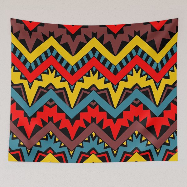 Item preview, Ethnic pattern Geometric colore designed and sold by yellowideas.