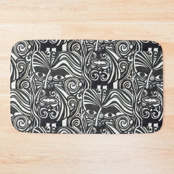 Item preview, Maori  white and black  designed and sold by JaneenieDesign.