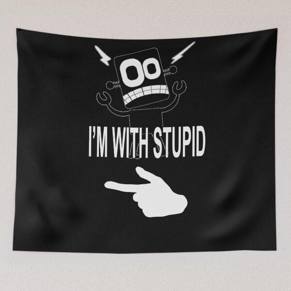 Item preview, I'M WITH STUPID designed and sold by A-T-H.