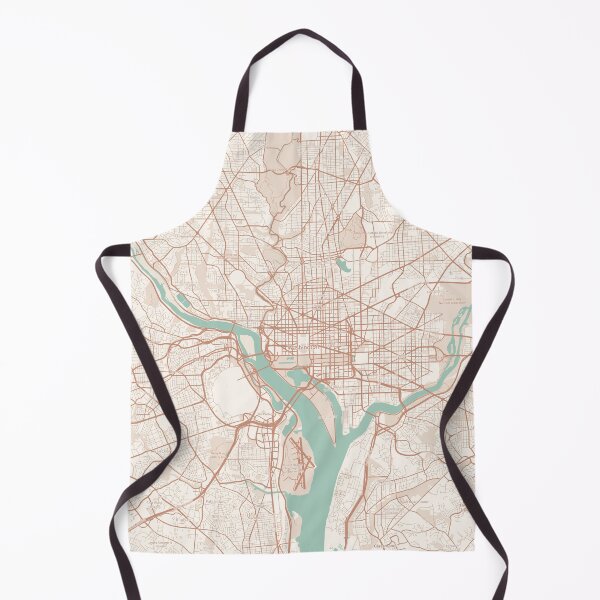Item preview, Washington, D.C., USA Map (Theme 2) designed and sold by Mapnify.