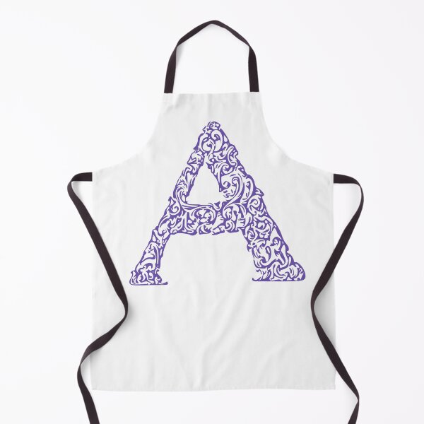 Item preview, Purple Monogram - Letter "A" designed and sold by RoamingRabbit.
