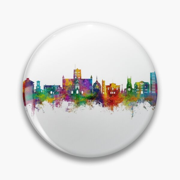 Item preview, St Albans England Skyline designed and sold by ArtPrints.