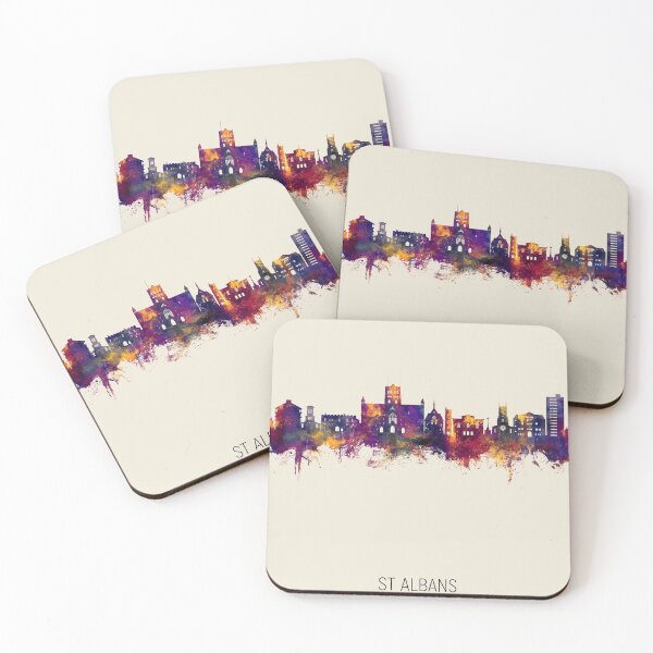 Item preview, St Albans England Skyline designed and sold by ArtPrints.