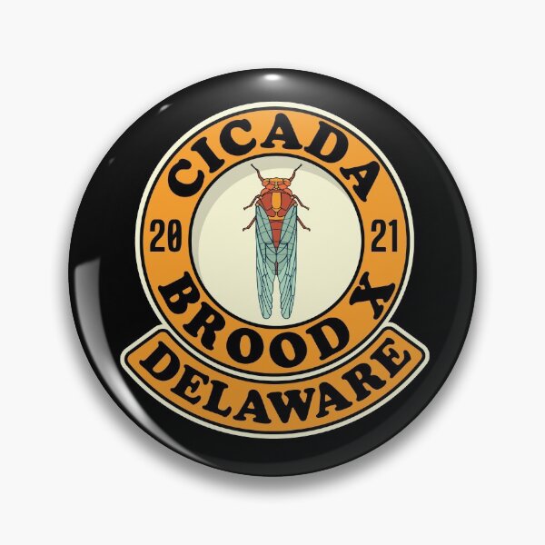 Item preview, Cicada Brood X 2021 Delaware Cicada Hatch designed and sold by Huhnerdieb Apparel.