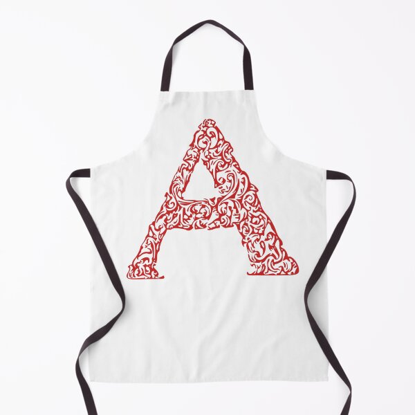 Item preview, Red Monogram - Letter "A" designed and sold by RoamingRabbit.