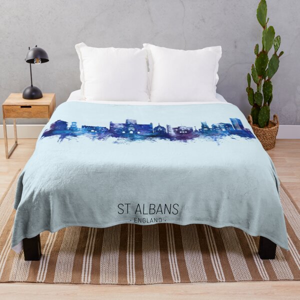 Item preview, St Albans England Skyline designed and sold by ArtPrints.