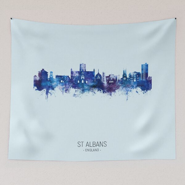 Item preview, St Albans England Skyline designed and sold by ArtPrints.