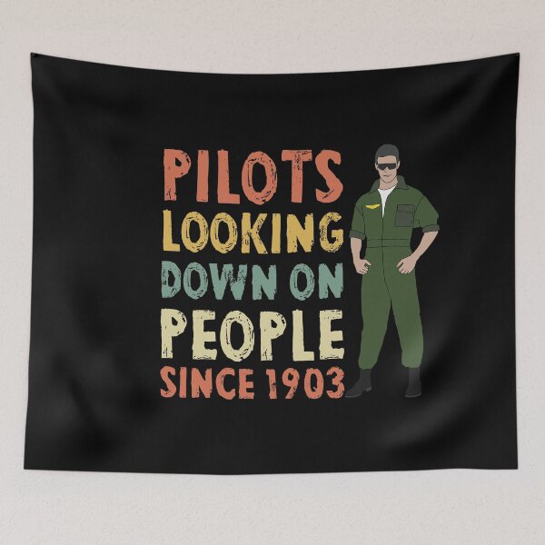 Item preview, Airplane Pilot Shirts - Looking Down since 1903 designed and sold by pannolinno.