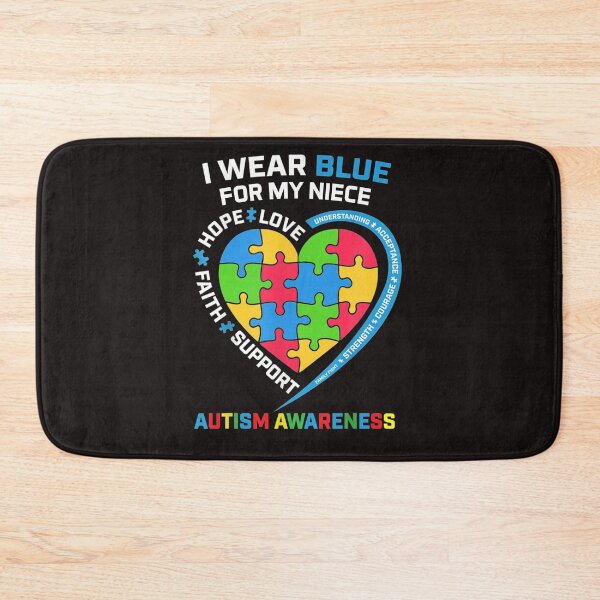 Item preview, I Wear Blue For My Niece Autism Awareness Accept Understand Love Gift designed and sold by Roxan58.