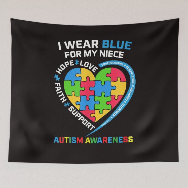 Item preview, I Wear Blue For My Niece Autism Awareness Accept Understand Love Gift designed and sold by Roxan58.