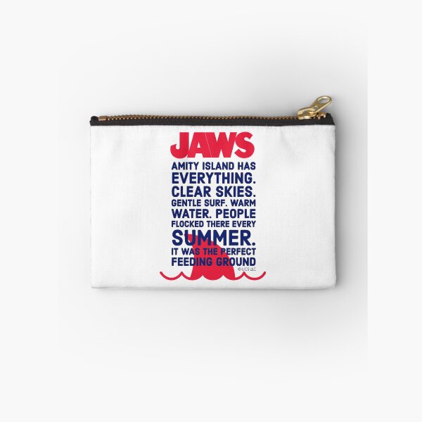 Item preview, Amity Island has everything. Clear Skies. Gentle surf. Warm water. People flocked there every summer. It was the perfect feeding ground. designed and sold by Tropical Blood.