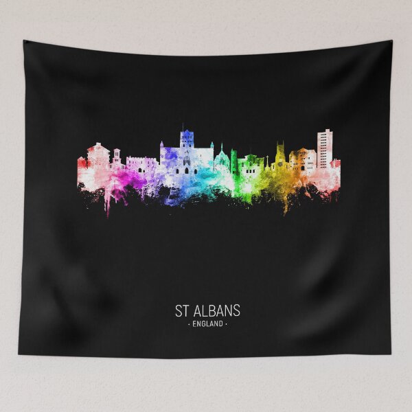 Item preview, St Albans England Skyline designed and sold by ArtPrints.